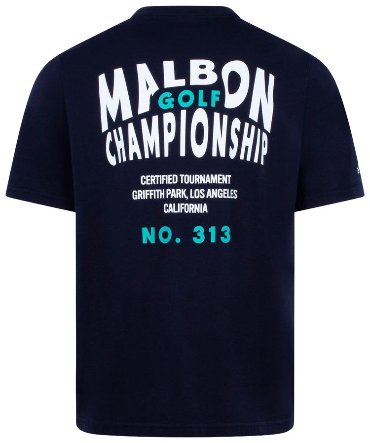 Malbon Bermuda Championship Tee Midnight
