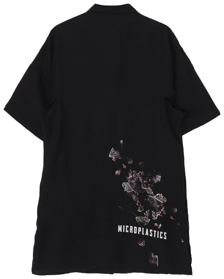 Yohji Yamamoto Pour Homme Printed Dolman Jacket Black