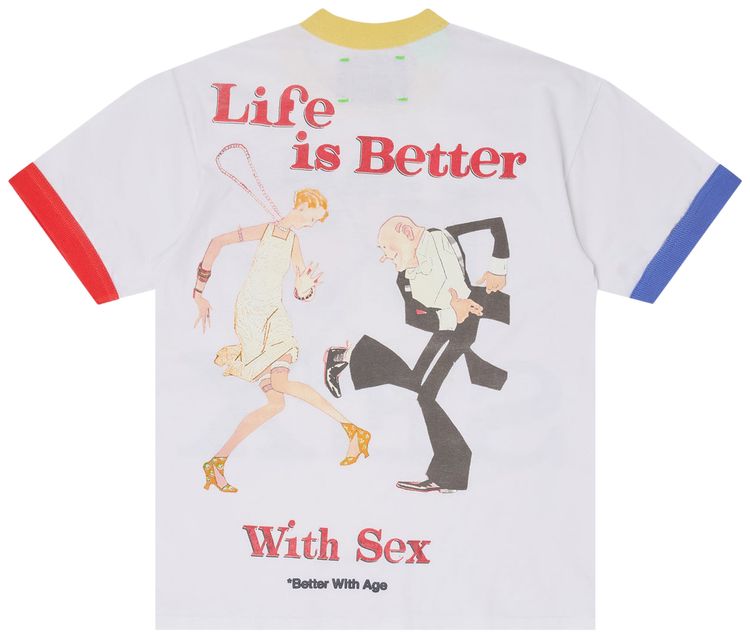 Better With Age Knoxville Ringer T Shirt Assorted