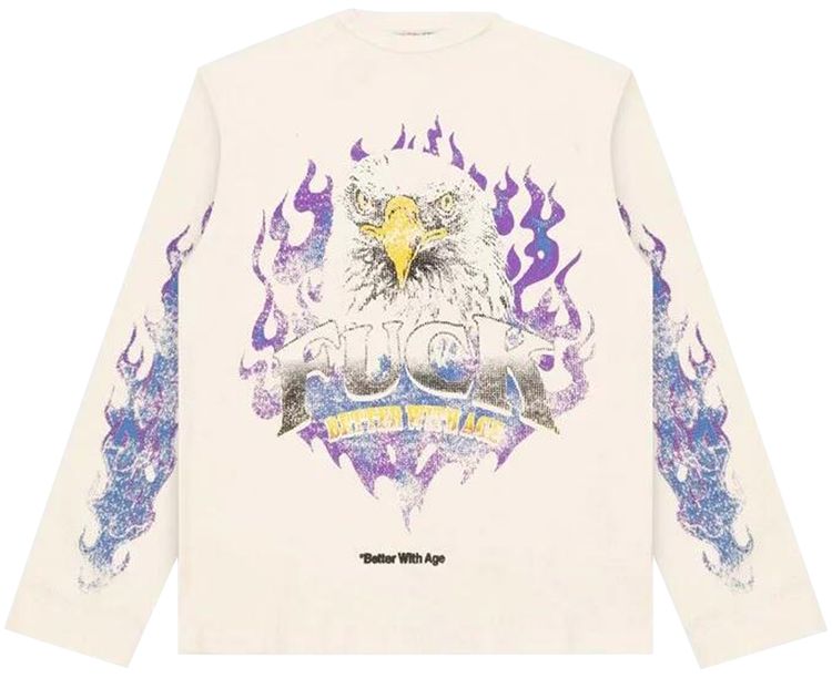 Better With Age Vanity Waffle Long Sleeve Ivory