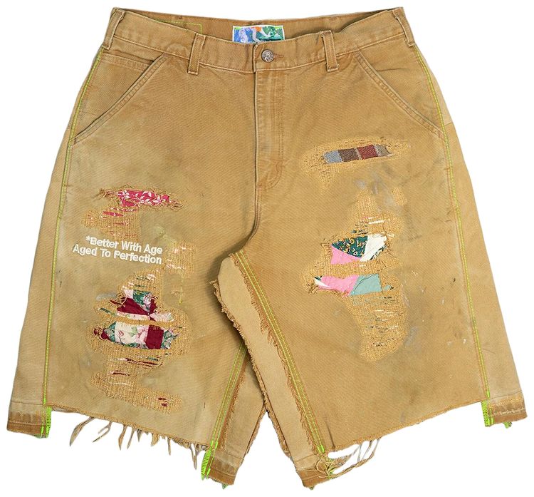 Better With Age Repair Double Wide Carpenter Shorts Assorted