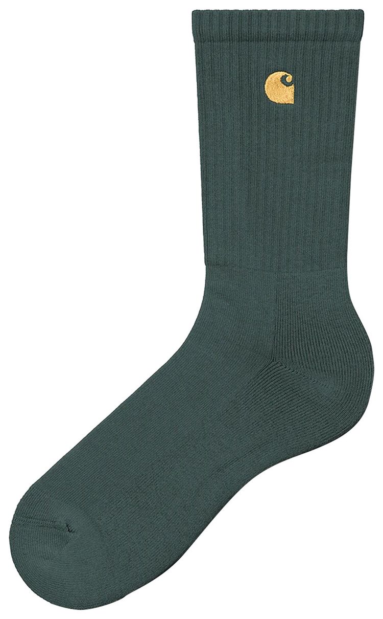 Carhartt WIP Chase Socks Velvet GreenGold