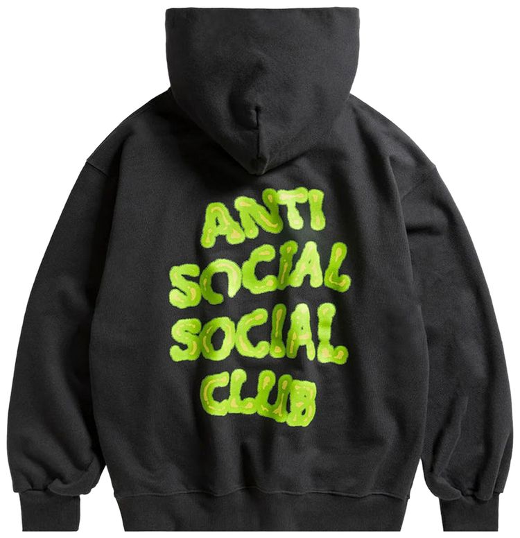 Anti Social Social Club I Glow In The Dark Hoodie Black