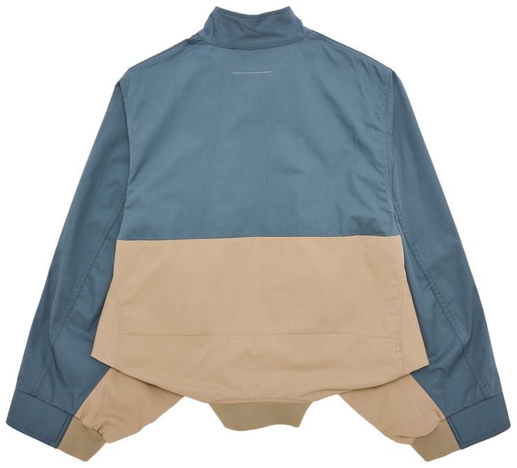 MM6 Maison Margiela Sports Jacket Grey BlueBeige