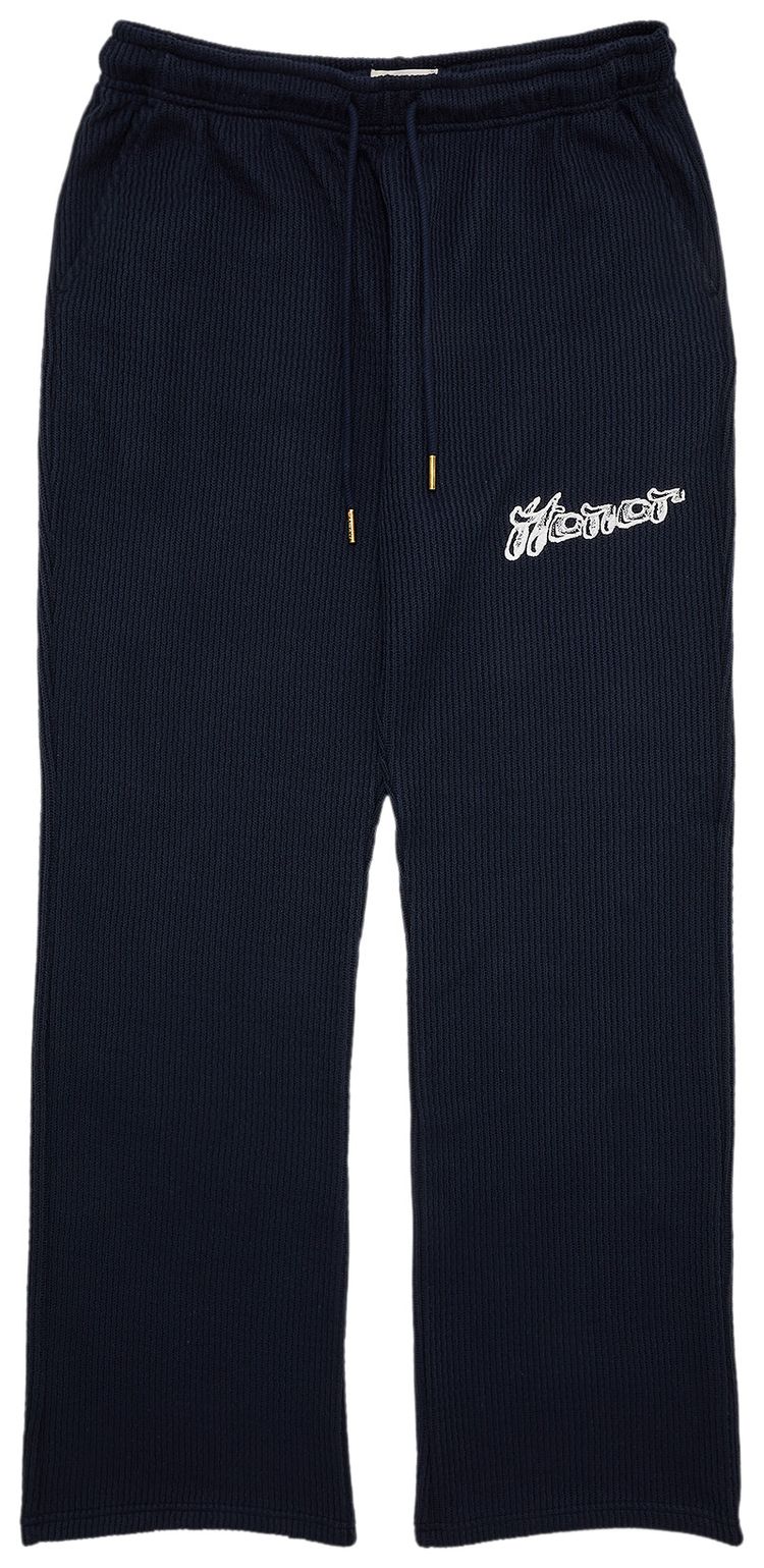Honor The Gift Wavy Knit Pant Navy