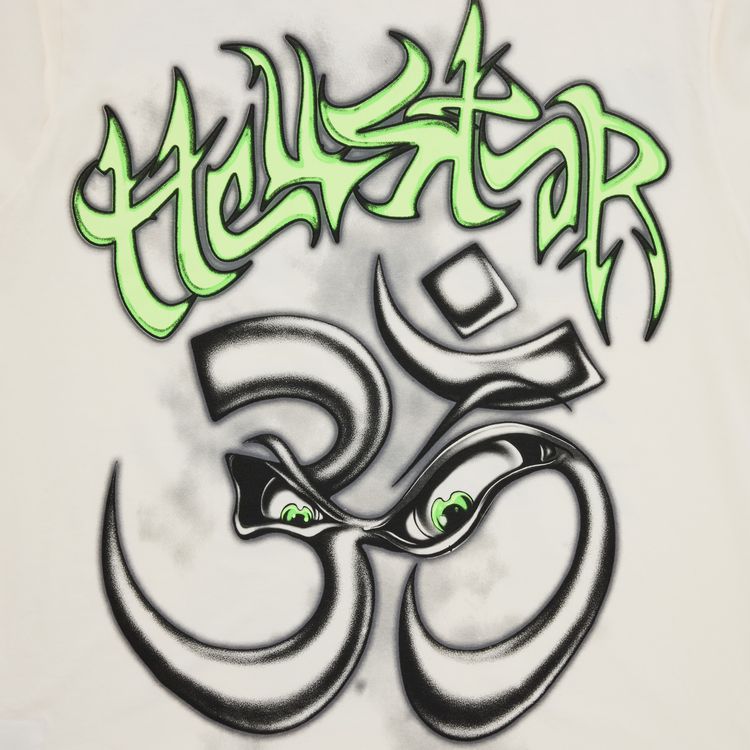 Hellstar Reach Your Inner Peace Yoga T Shirt White