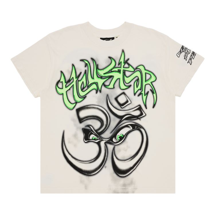 Hellstar Reach Your Inner Peace Yoga T Shirt White