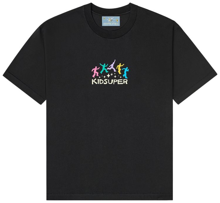 KidSuper Jumping The Stars Tee Black