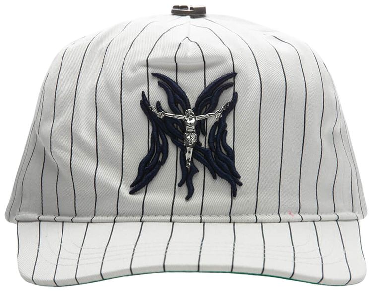 Hellstar NY Flame Snapback White