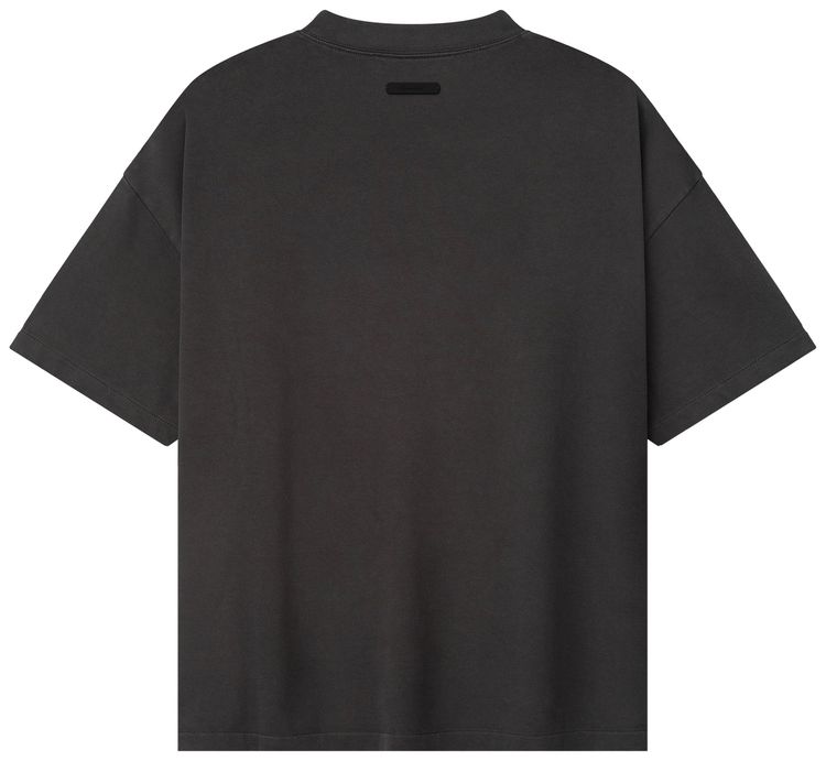 Fear of God Essentials Campus 90s Short Sleeve Tee Faded Black