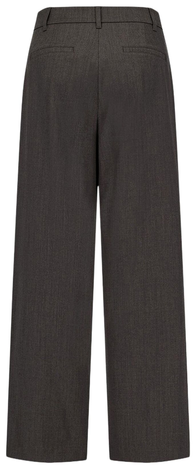 Amomento Wide Tuck Pants Brown
