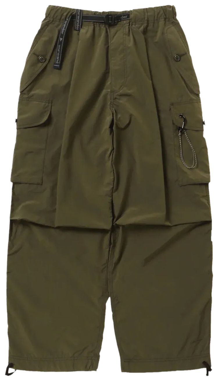 And Wander Oversized Cargo Pant Khaki