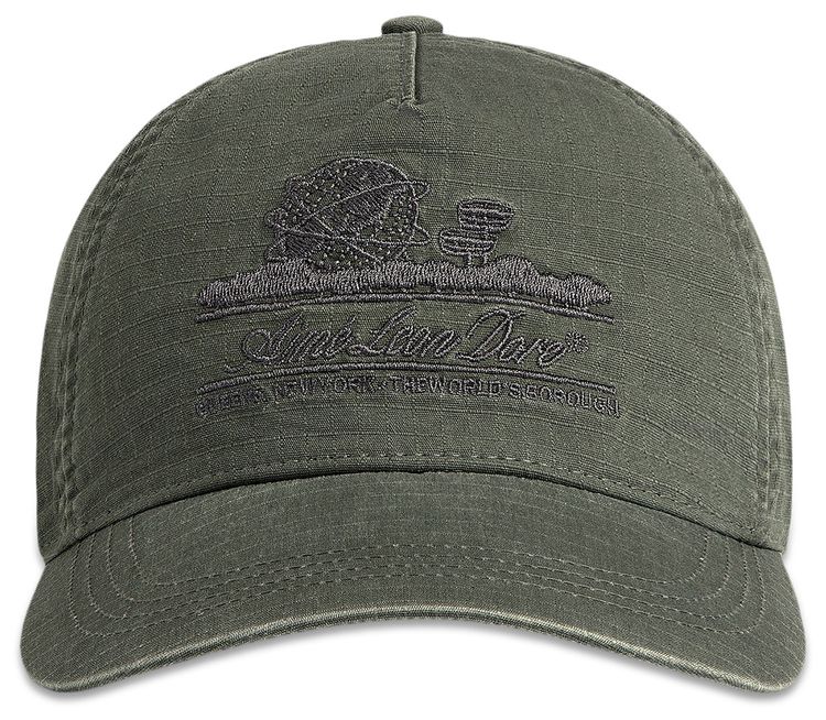 Aime Leon Dore Sun Faded Unisphere Hat Agave Green