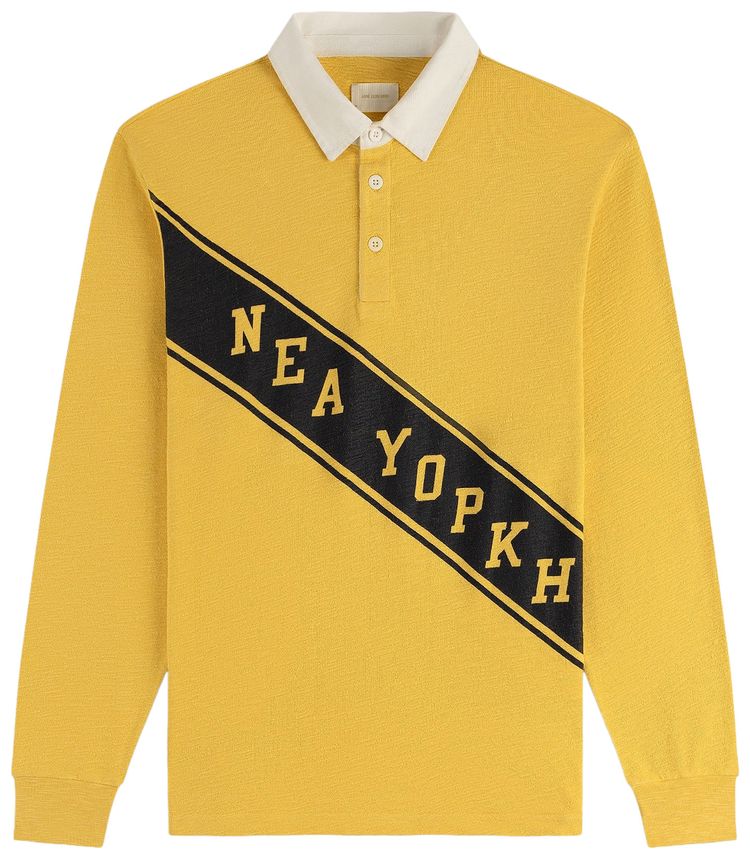 Aime Leon Dore Vintage Slub Rugby Mimosa