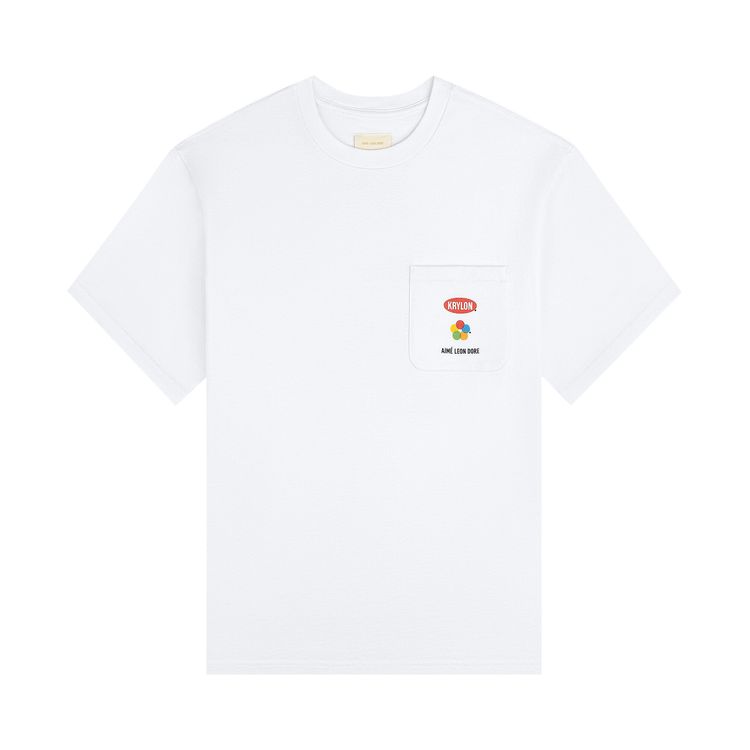 Aime Leon Dore Krylon Pocket Tee Bright White