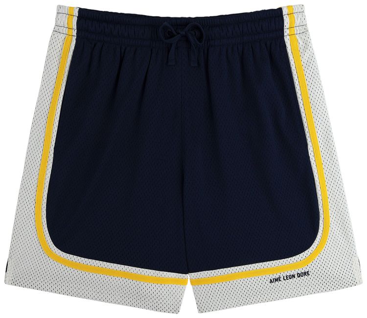 Aime Leon Dore Colorblock Court Short Navy Blazer
