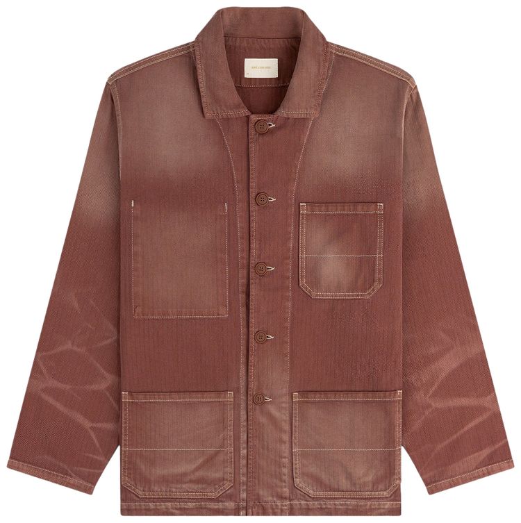 Aime Leon Dore Sun Faded Chore Jacket Henna Wash