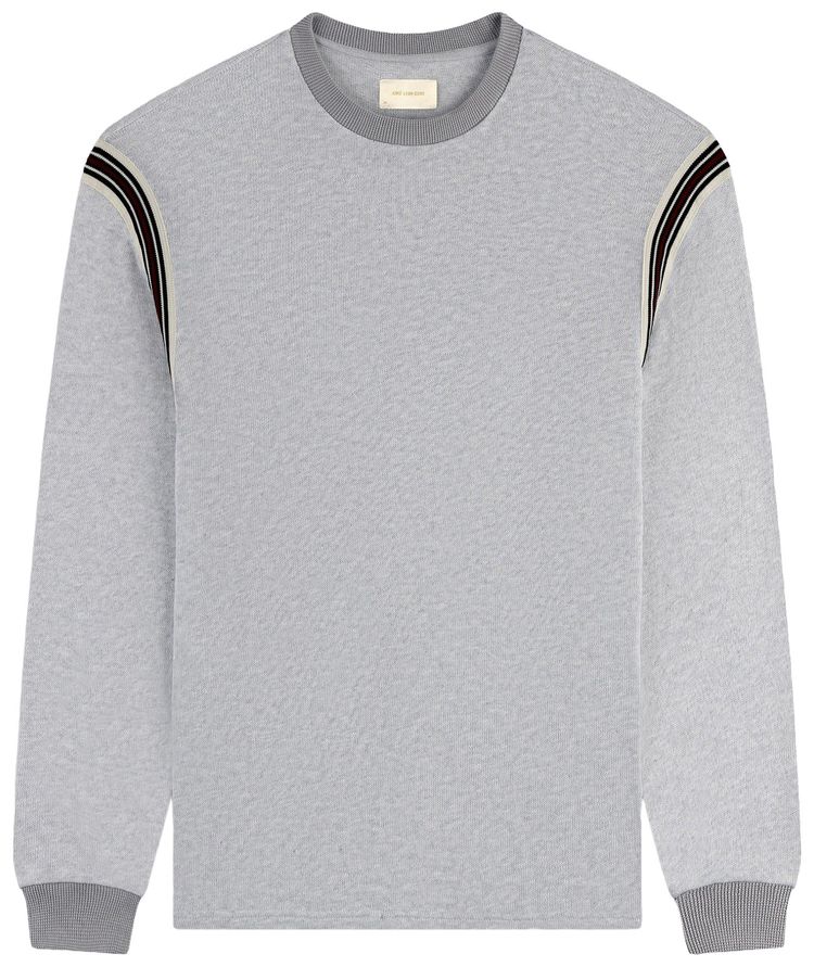 Aime Leon Dore Long Sleeve Slub Tee Silver Mix