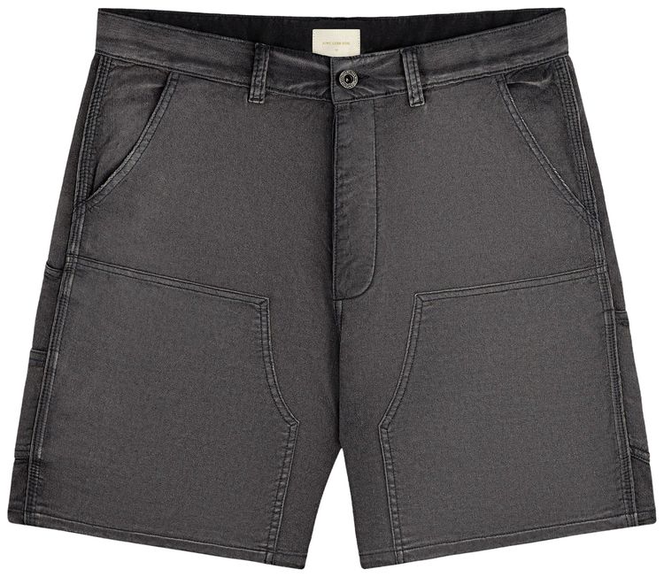 Aime Leon Dore Garment Dyed Carpenter Short Charcoal Wash