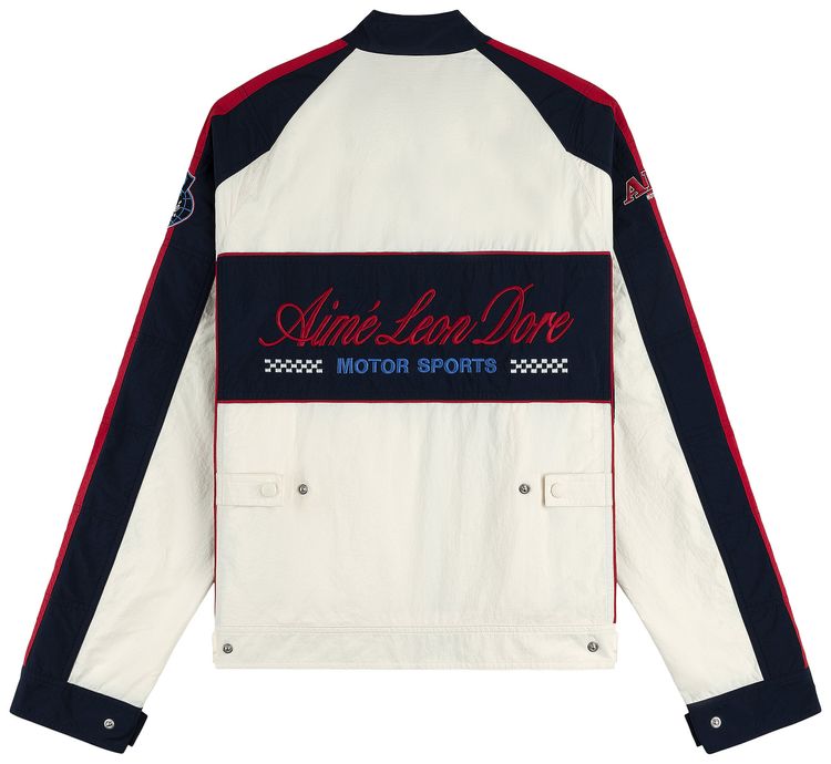 Aime Leon Dore Nylon Moto Jacket Pristine