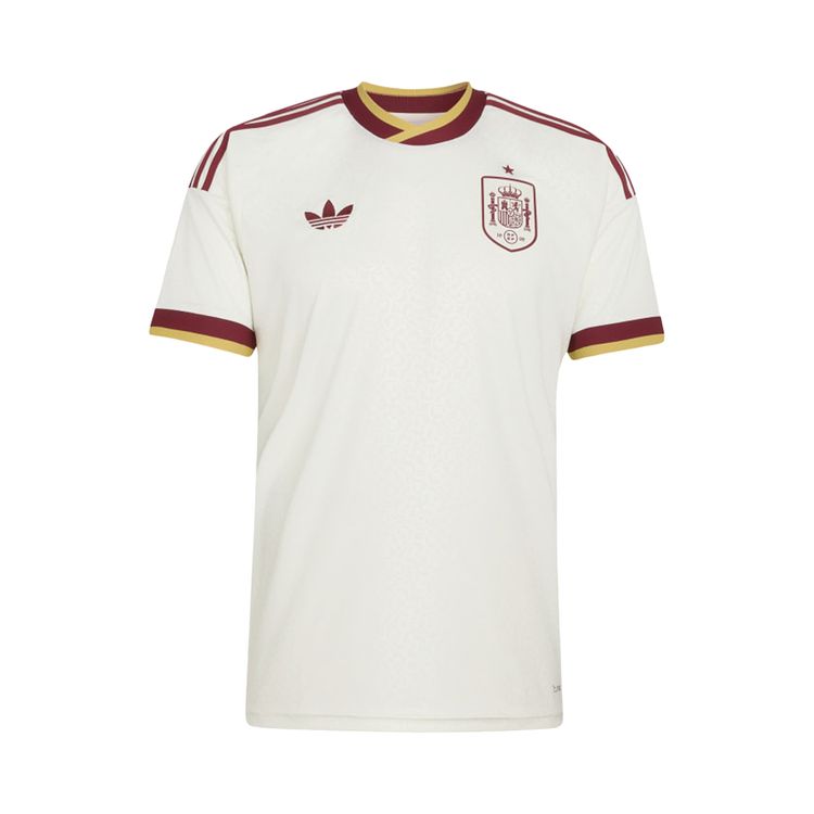 Adidas Spain 26 Away Jersey Off White