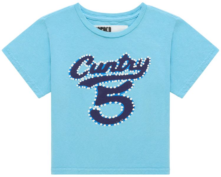 Sp5der Cuntry 5 Tee Sky Blue