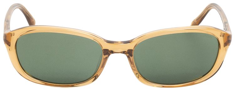 Stussy Eli Sunglasses HoneyDark Green Lens