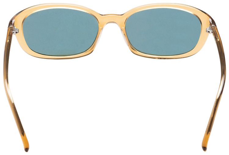 Stussy Eli Sunglasses HoneyDark Green Lens