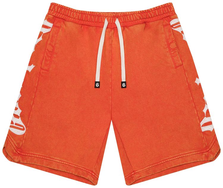 Godspeed Courtside Shorts Orange Wash