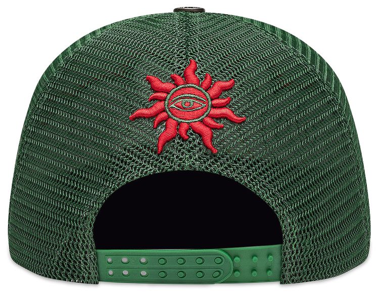 Godspeed Neo Trucker Hat GreenYellowRed