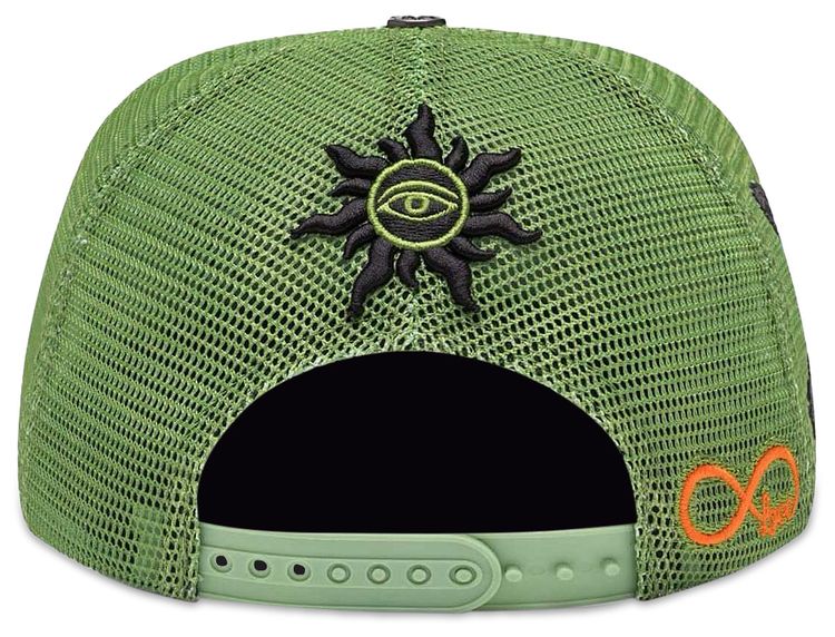Godspeed Forever Trucker Hat Lime Washed