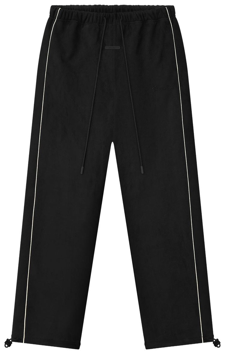 Fear of God Essentials Signature Relaxed Pant With Piping Vintage Black