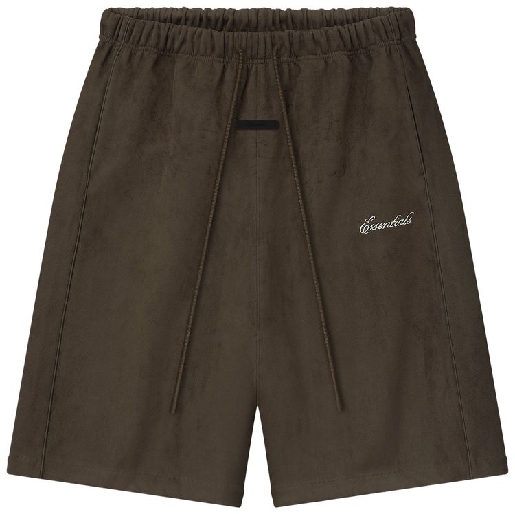 Fear of God Essentials Signature Relaxed Short With Piping Brown