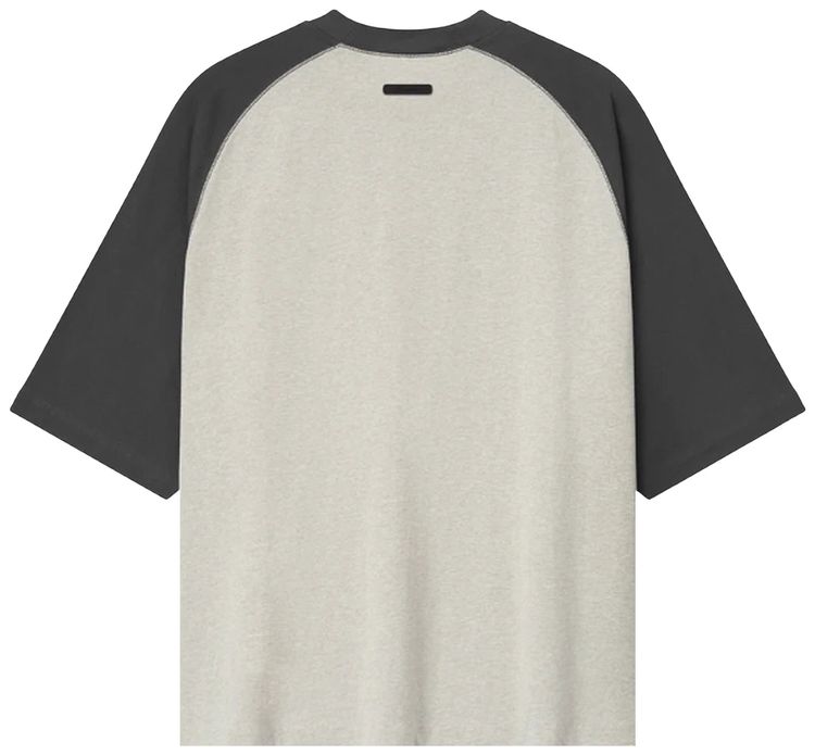 Fear of God Essentials Signature Tee OatmealConcrete Heather