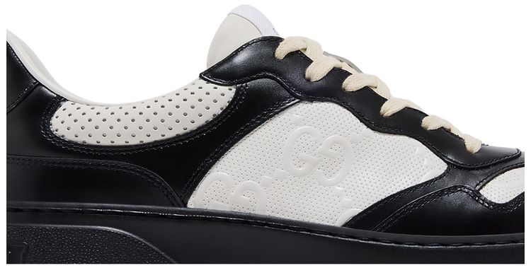Gucci GG Embossed Sneaker Black White