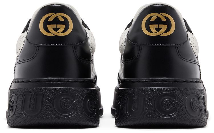 Gucci GG Embossed Sneaker Black White