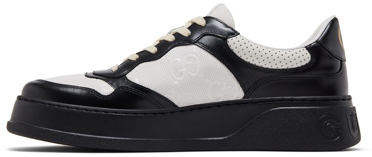 Gucci GG Embossed Sneaker Black White