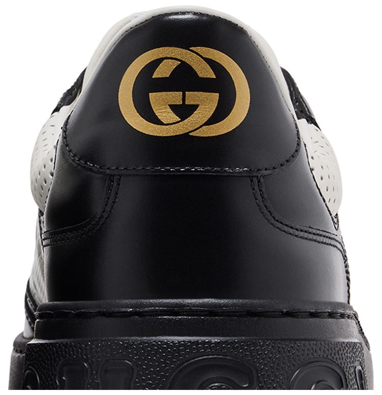 Gucci GG Embossed Sneaker Black White