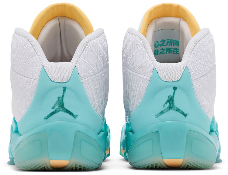 Guo Ailun x Air Jordan 38 PF White Clear Jade