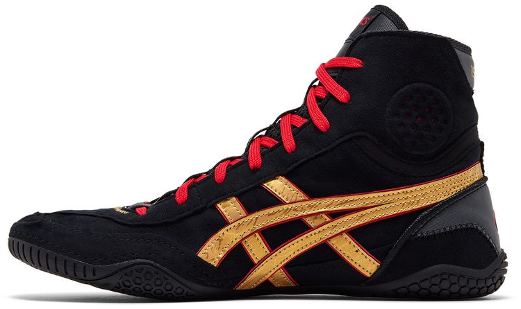 ASICS Dan Gable Evo 3 Black Pure Gold