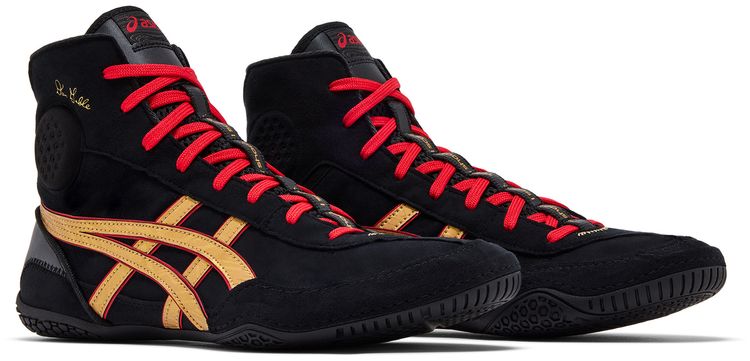 ASICS Dan Gable Evo 3 Black Pure Gold