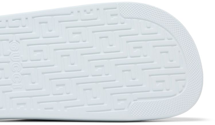 Gucci Web Slide Sandal White Green Red