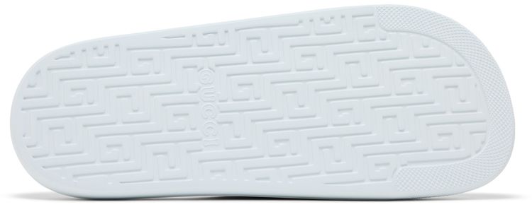 Gucci Web Slide Sandal White Green Red