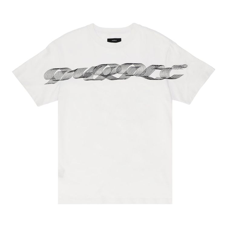 PURPLE BRAND Tee White