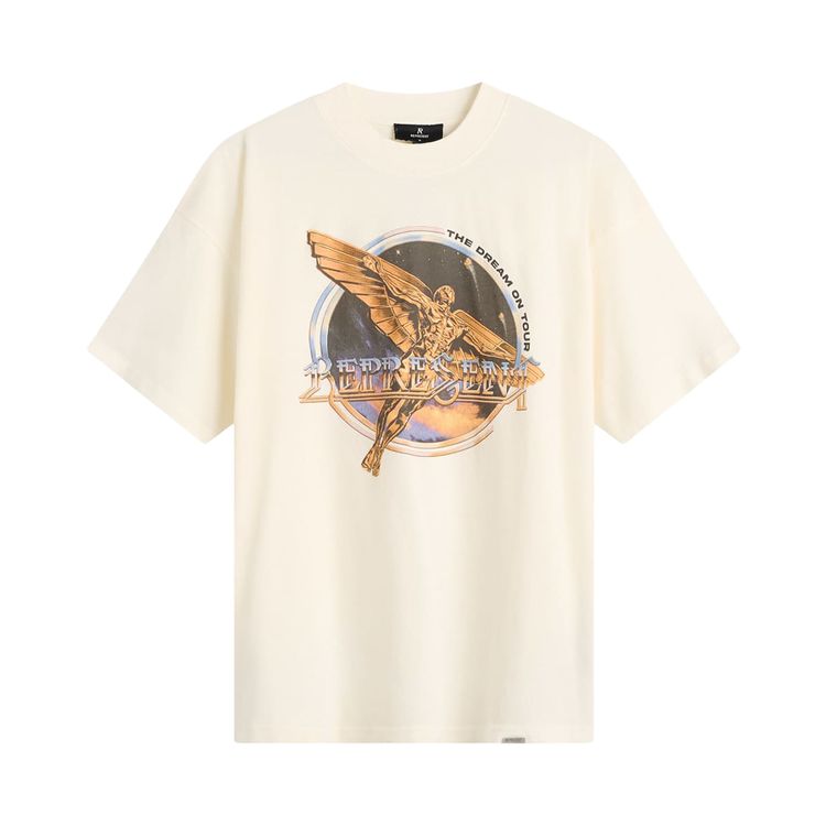 Represent Clo Golden Tour T Shirt Flat White