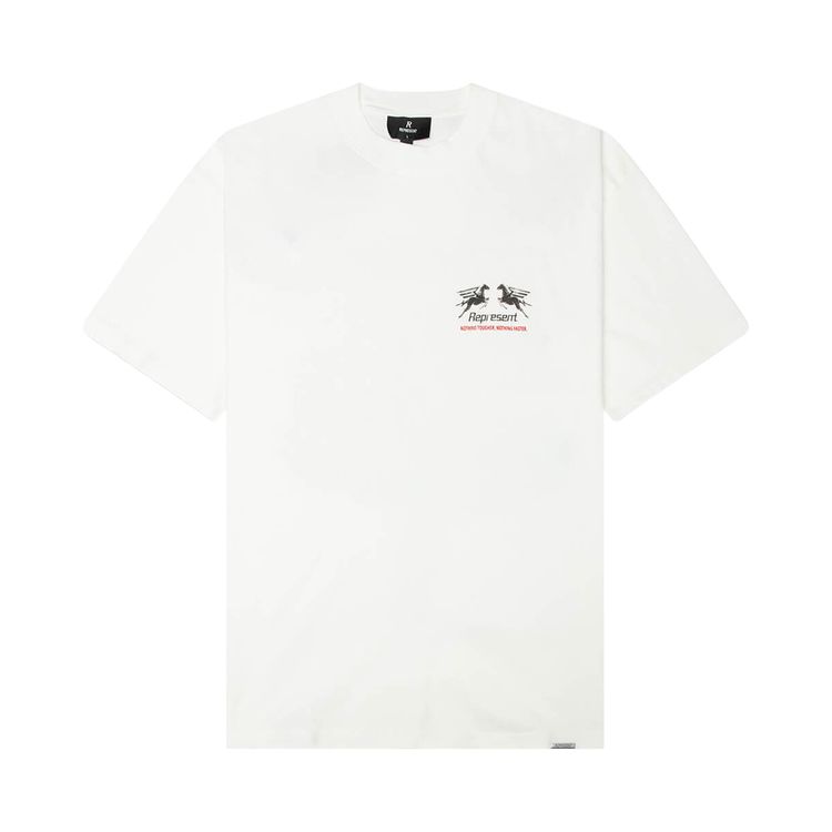 Represent Clo 24 Hour Service T Shirt Flat White