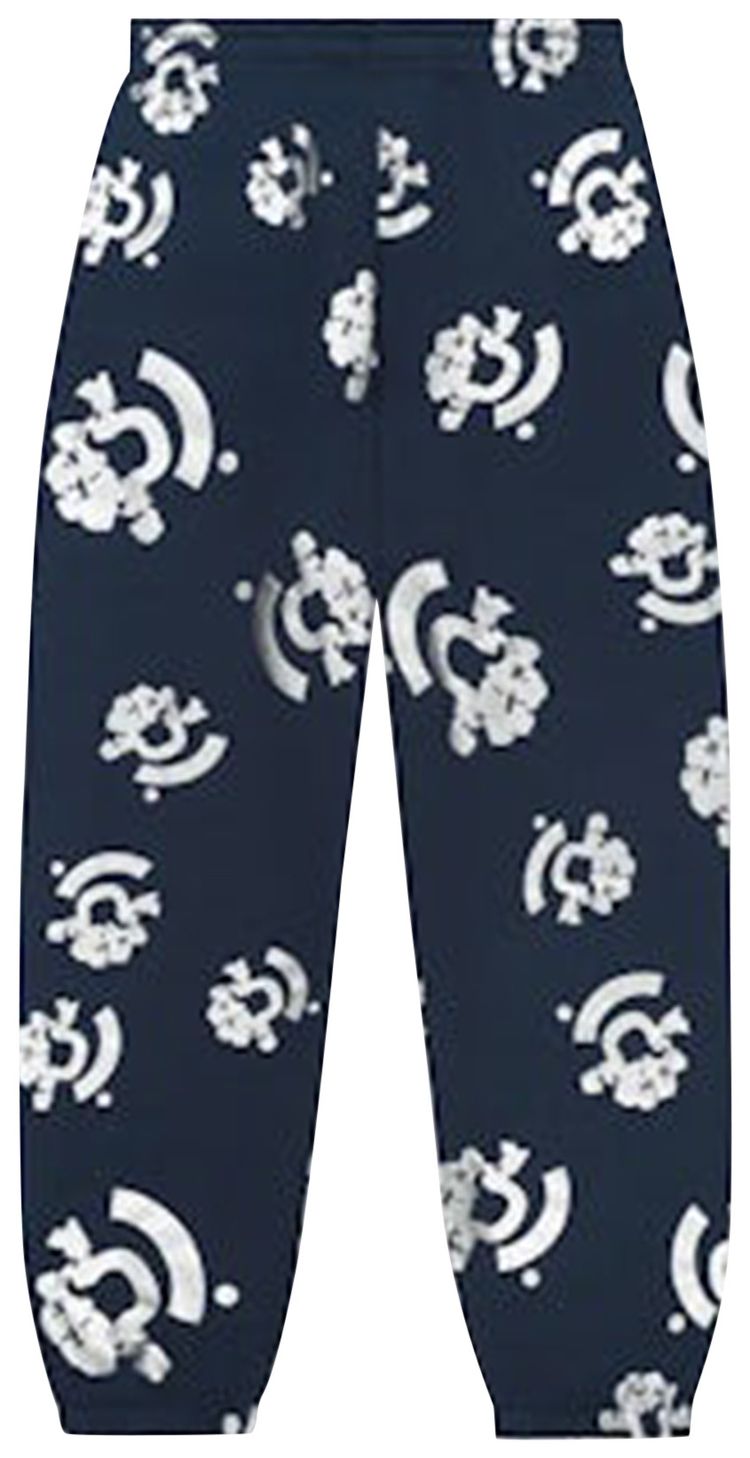 Denim Tears Bstroy Tears Sweatpants Blue