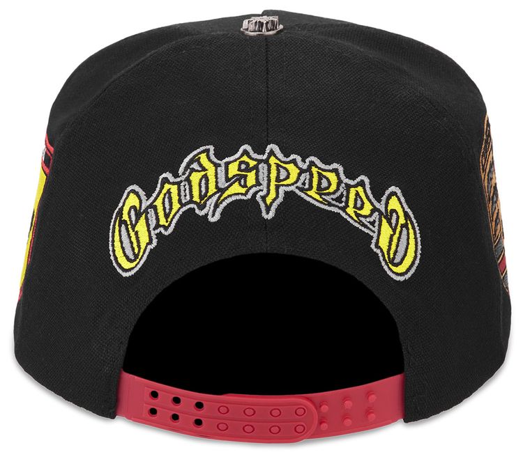 Godspeed GRC Members Snapback Hat BlackRed