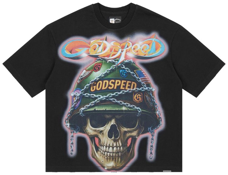 Godspeed Badges Of Honor T Shirt Black
