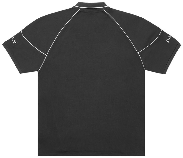 Palace Pro Team Piped Polo Black